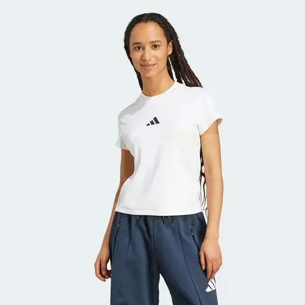 Áo Thun Nữ Adidas Baby Tee Z.N.E. JL7334 Màu Trắng Size XL