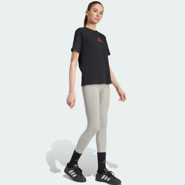 Áo Thun Nữ Adidas Graphic Adrenaline Aesthetic JZ7868 Tshirt Màu Đen Size M