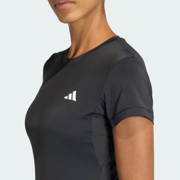 Áo Thun Nữ Adidas PrimeLift Essentials Contour Training KD0108 TShirt Màu Đen Size XS