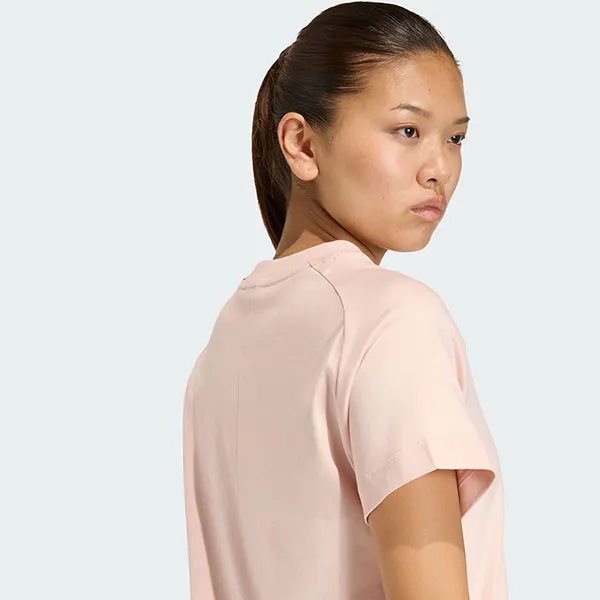 Áo Thun Nữ Adidas Soft Lux T-Shirt Blush Pink KC9822 Màu Hồng Phấn Size M
