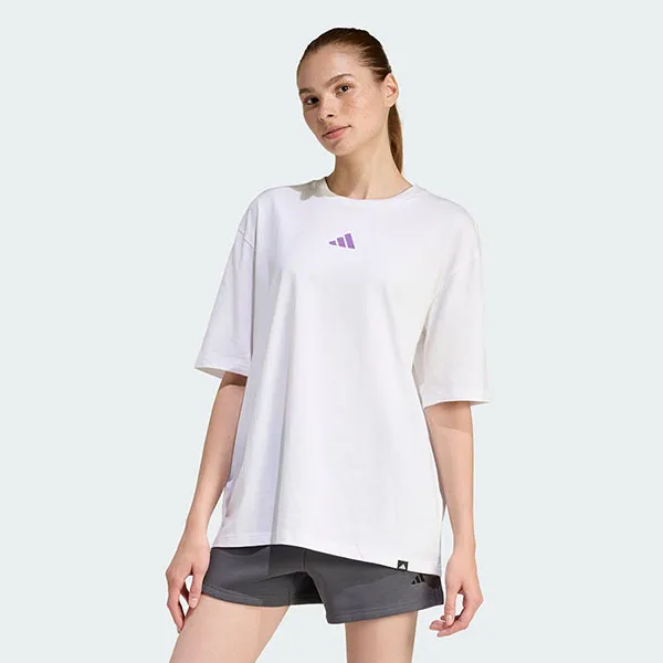 Áo Thun Nữ Adidas Soft Sports Graphic T-Shirt JZ7904 Màu Trắng Size S
