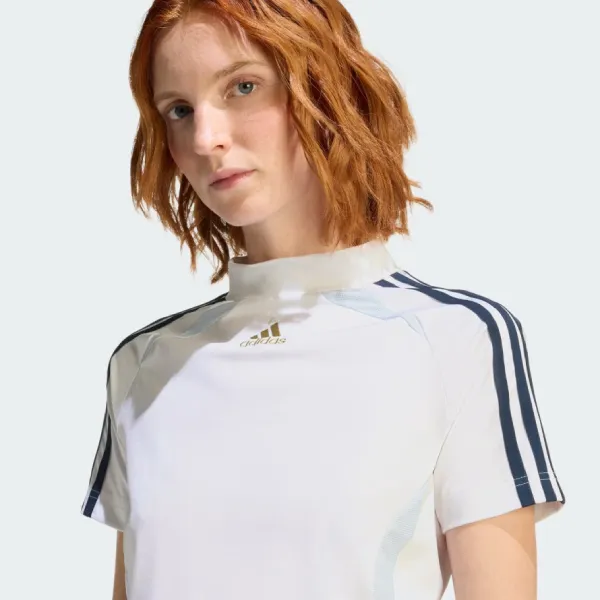 Áo Thun Nữ Adidas Teamgeist Baby Tee KC9197 Tshirt Màu Trắng Size S