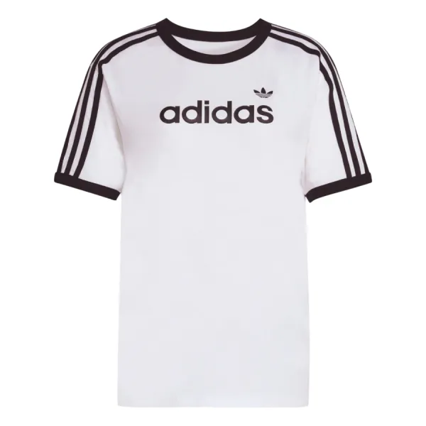 Áo Thun Nữ Adidas White Linear Tee T-Shirt KC9012 Màu Trắng Size 2XS
