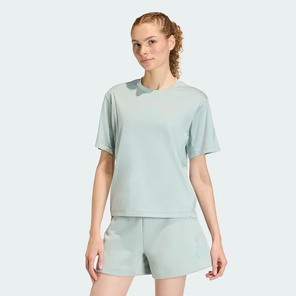 Áo Thun Nữ Adidas ZNE T-shirt KC7723 Màu Xanh Mint Size M
