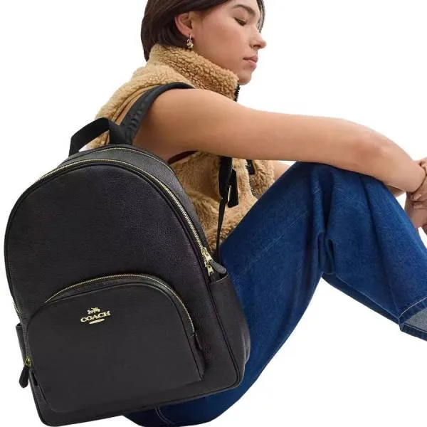 Balo Nữ Coach Large Court Backpack Bag 5669 Màu Đen