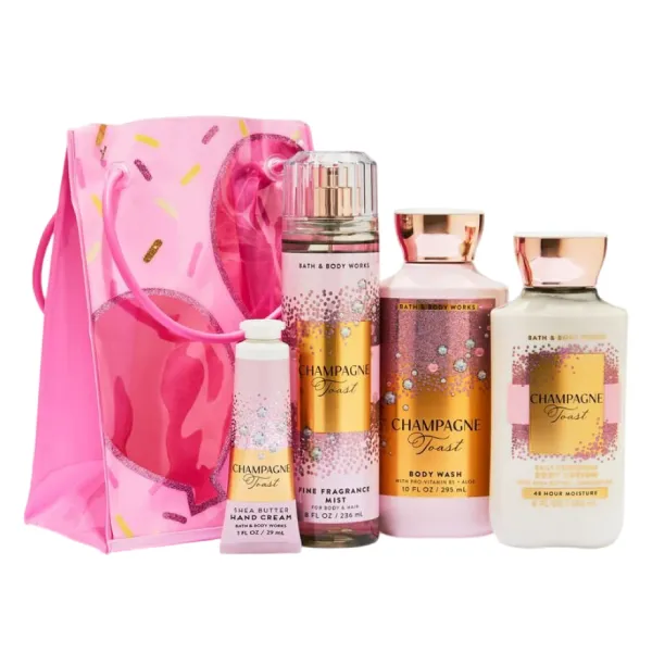 Bộ Sản Phẩm Chăm Sóc Da Bath & Body Works Champagne Toast Gift Set
