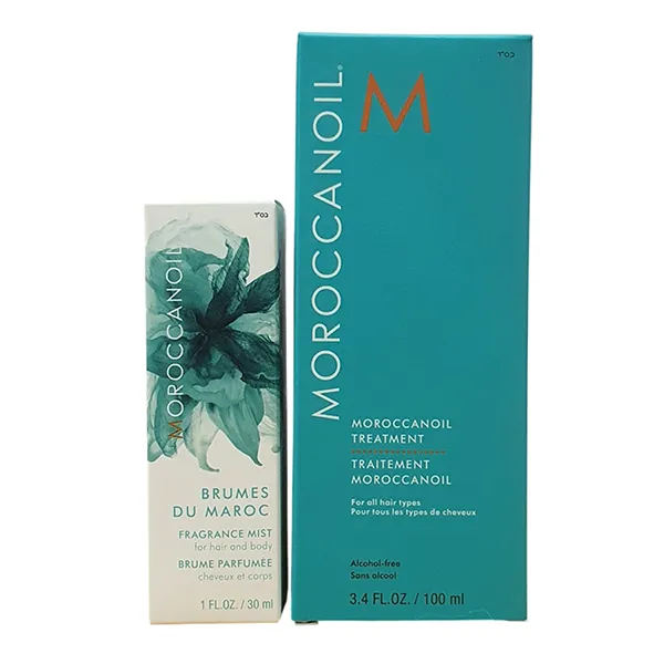 Bộ Sản Phẩm Dưỡng Tóc Moroccanoil Scent Of Summer 100ml (Tặng Kèm Xịt Thơm Tóc Brumes Du Maroc 30ml)