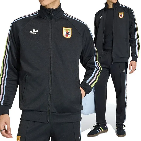 Bộ Thể Thao Nam Adidas Japan Originals Track Top KA1519/ KA1520 Màu Đen Size S (Form Âu)