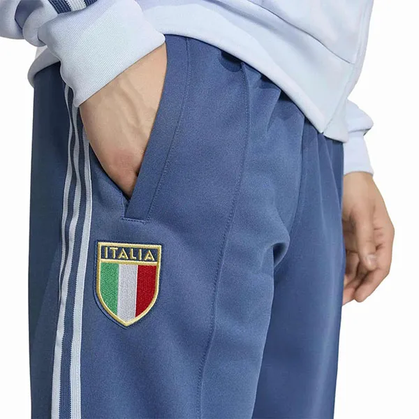 Bộ Thể Thao Nam Adidas Tracksuit 3 Stripes Italy Originals JY9630/ JY9623 Màu Xanh Size S (Form Âu)