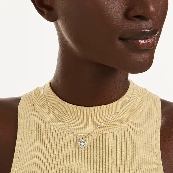 Dây Chuyền Nữ Swarovski Constella Pendant 5738247 Màu Bạc