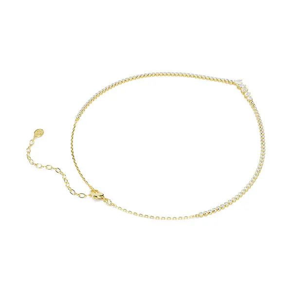 Dây Chuyền Nữ Swarovski Mesmera Necklace Mixed Cuts, White, 18K Gold Finish 5747931 Màu Vàng