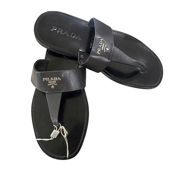 Dép Prada CP91326 Black Màu Đen Size 40.5