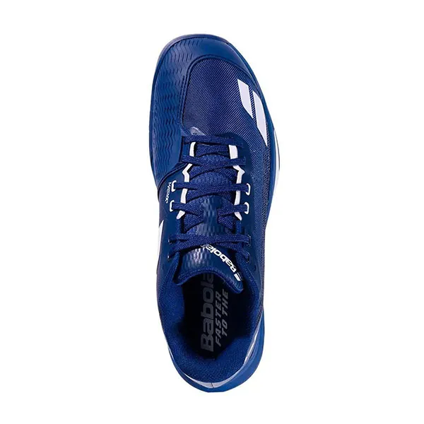 Giày Tennis/Pickleball Nam Babolat Jet Mach 4 Clay Dark Blue 30F26629A-4131 Màu Xanh Đậm Size 40