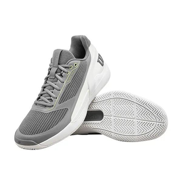Giày Tennis/Pickleball Wilson Rush Pro 5 WRS339670 Màu Xám Size 41