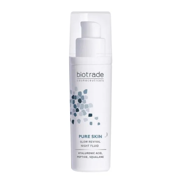Kem Dưỡng Ban Đêm Phục Hồi Độ Rạng Rỡ Và Trẻ Hóa Da Biotrade Pure Skin Glow Revival Night Fluid 50ml