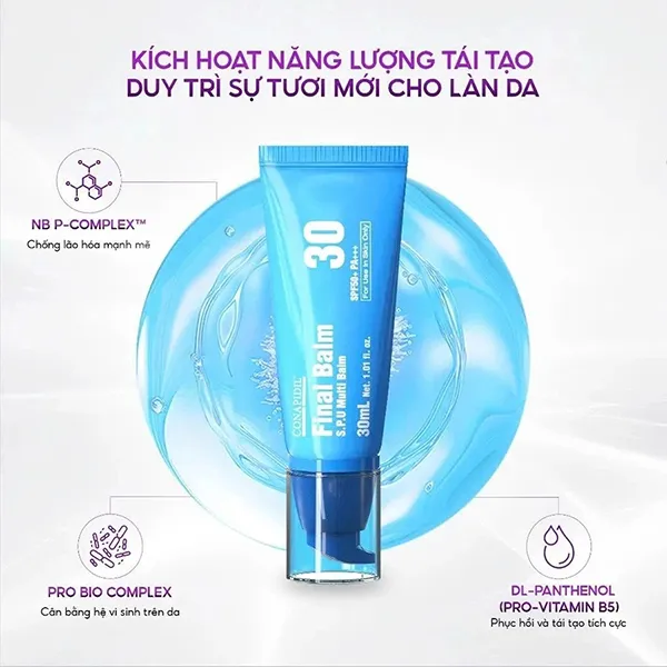 Kem Dưỡng Bảo Vệ Phục Hồi Da Conapidil Final Balm 30ml