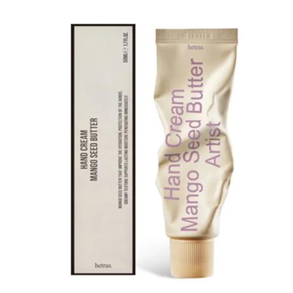 Kem Dưỡng Da Tay Hetras Mango Seed Butter Hand Cream Artist 50ml