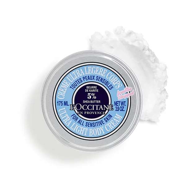 Kem Dưỡng Thể L'Occitane Shea Ultra Light Whipped Body Cream 175ml