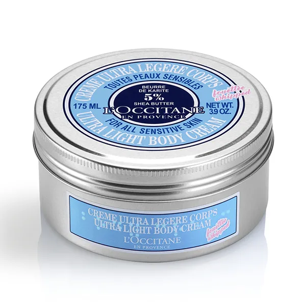 Kem Dưỡng Thể L'Occitane Shea Ultra Light Whipped Body Cream 175ml