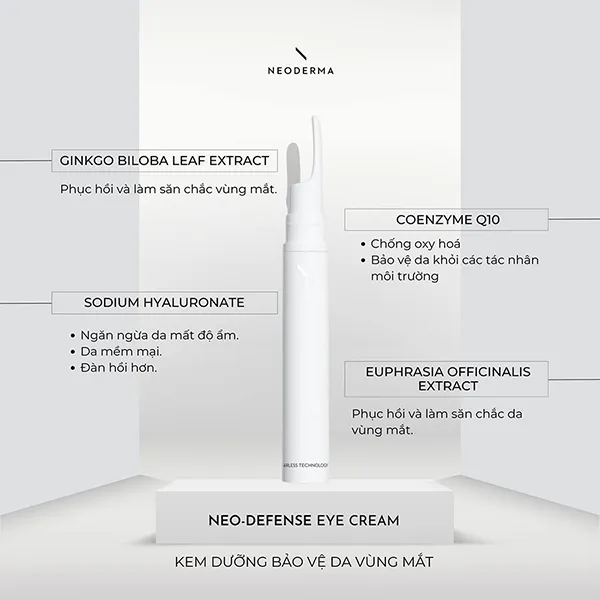 Kem Mắt Neoderma Neo Defense Eye Cream 15ml