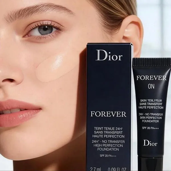 Kem Nền Dior Forever Clean Matte Foundation 24h Wear Mini SPF20 PA+++ Tone 0N, 2.7ml