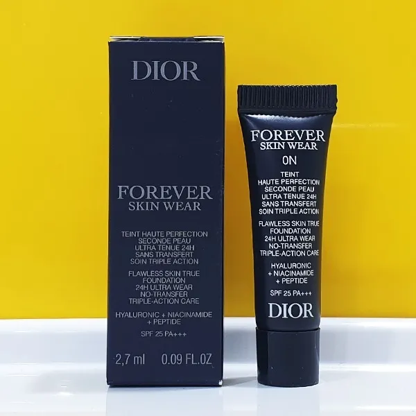 Kem Nền Dior Forever Clean Skin Wear Foundation 24h Wear Mini SPF20 PA+++ Tone 0N, 2.7ml