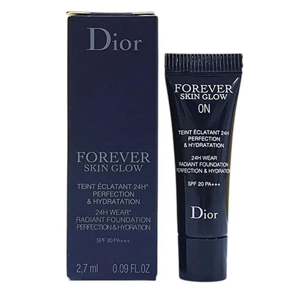 Kem Nền Dior Forever Skin Glow Hydrating Foundation Mini Tone 0N, 2.7ml