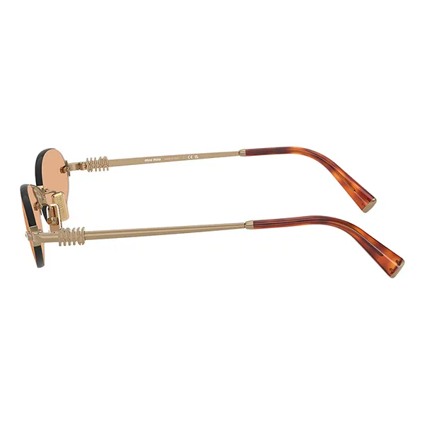 Kính Mắt Cận Nữ Miu Miu Brass Orange 0MU A54S 7OE90X Màu Cam Nâu