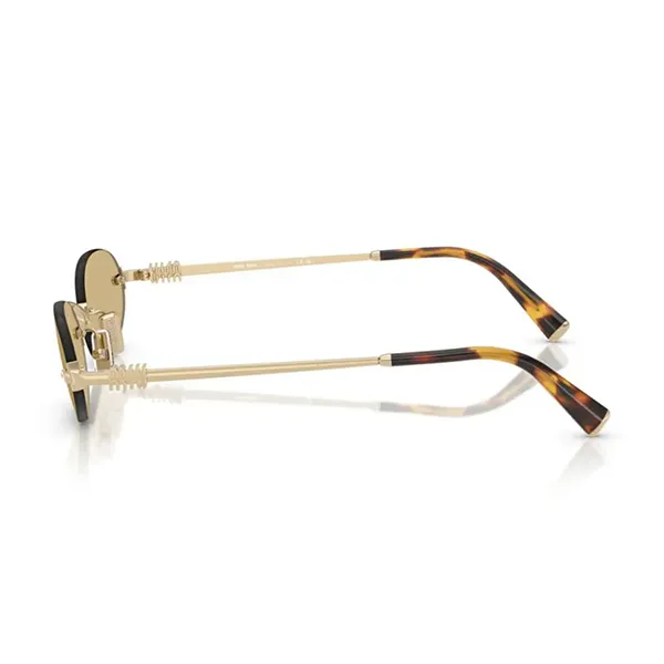 Kính Mắt Cận Nữ Miu Miu 0MU A54S ZVN10R Pale Gold Yellow Màu Nâu Vàng