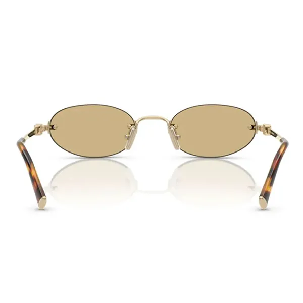 Kính Mắt Cận Nữ Miu Miu 0MU A54S ZVN10R Pale Gold Yellow Màu Nâu Vàng