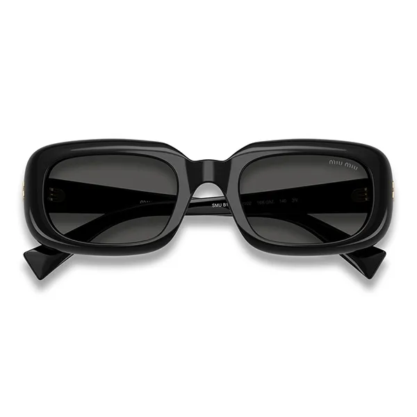 Kính Mát Miu Miu Black Dark Grey 0MU B13SF 16K08Z Màu Đen Xám