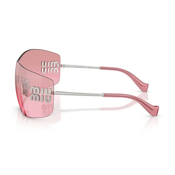 Kính Mát Nữ Miu Miu 0MU B53S 1BC70Y Silver Pink Mirror Silver Gradient Màu Hồng