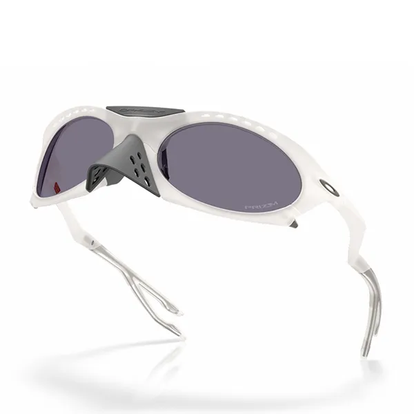 Kính Mát Oakley Plantaris Sunglasses 0OO9437 943706 Matte Vapor Prism Grey Màu Trắng/Xám