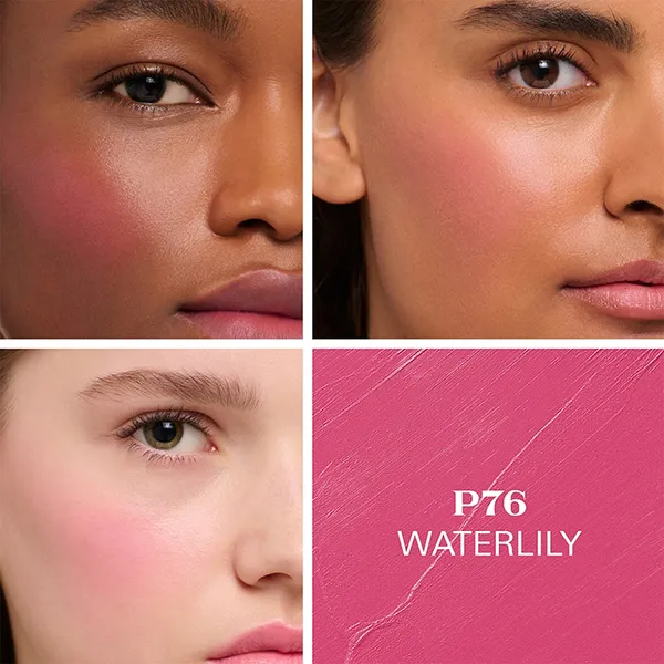 Má Hồng Prada Touch Cream To Powder Blush P76 Waterlily Màu Hồng Fuchsia