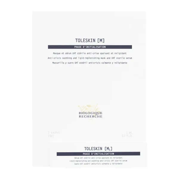 Mặt Nạ Bổ Sung Lipid Và Làm Dịu Da Biologique Recherche Toleskin [M] Mask (10 Miếng x 15ml)