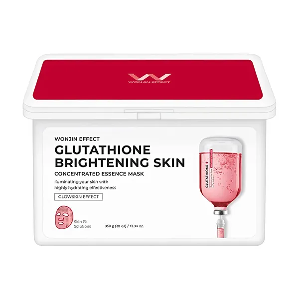 Mặt Nạ Hỗ Trợ Dưỡng Sáng Da Wonjin Effect Glutathone Brightening Skin Mask 350g