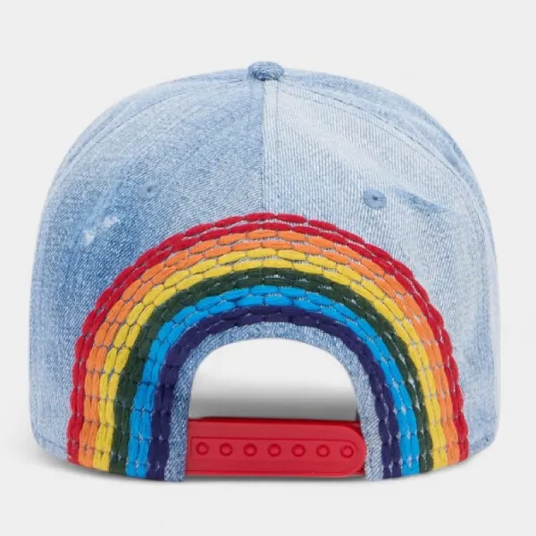 Mũ Nam Dsquared2 Baseball Cap BCM0972 10106812 3096 Màu Xanh Denim