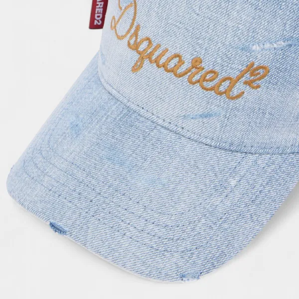 Mũ Nam Dsquared2 Baseball Cap BCM0972 10106812 3096 Màu Xanh Denim