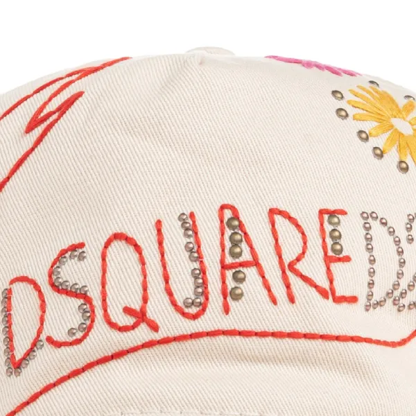 Mũ Dsquared2 Baseball Cap BCM0992 05C03957 5133 Màu Kem