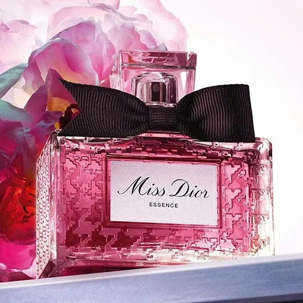Set Nước Hoa Nữ Dior 4 Món (Miss Dior Essence EDP 80ml + Son Rouge Dior On Stage Lipstick 390 Redwood Star Shine + Hộp Họa Tiết Bất Kỳ + Túi Giấy)