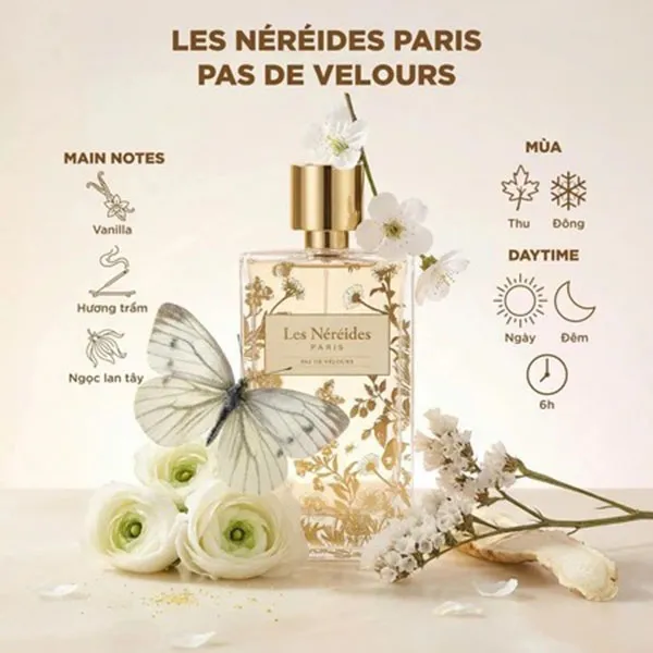 Nước Hoa Unisex Les Néréides Pas De Velours Eau De Parfum 100ml