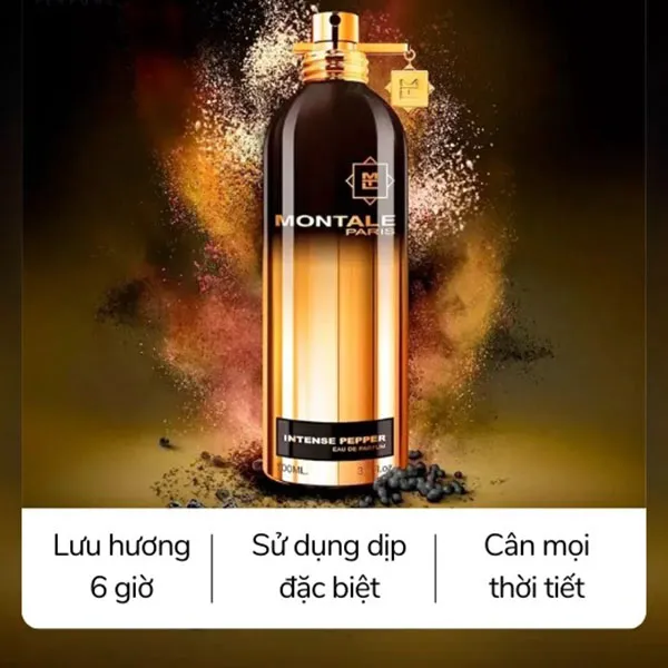 Nước Hoa Unisex Montale Intense Pepper EDP 100ml
