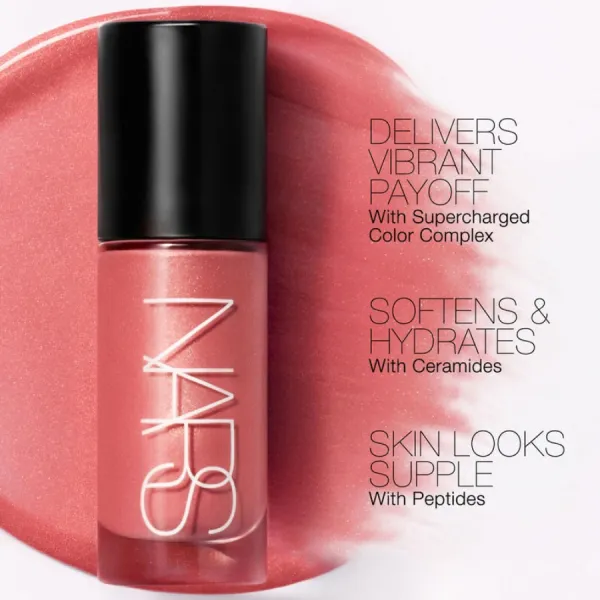 Phấn Má Hồng Dạng Kem Nars Insatiable Liquid Blush Orgasm Màu Hồng Đào 8.5ml