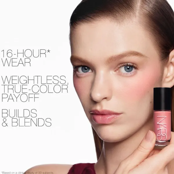 Phấn Má Hồng Dạng Kem Nars Insatiable Liquid Blush Orgasm Màu Hồng Đào 8.5ml