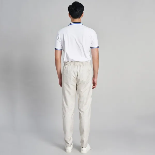 Quần Dài Nam F2 Fashion & Freedom Linen Holidays Vibes DN39-TX-29-0323 Màu Trắng Xám Size 29