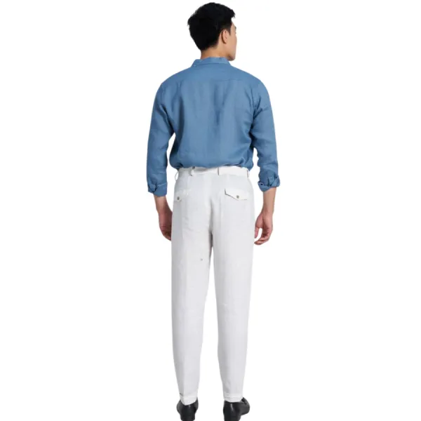 Quần Dài Nam F2 Fashion & Freedom Linen The New Cool DN31 - TRẮNG-29-0822 Màu Trắng Size 29