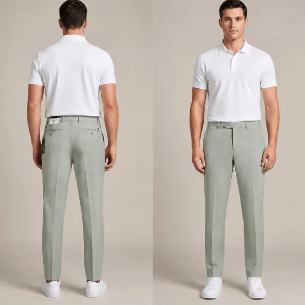 Quần Dài Nam Tommy Hilfiger HATHPA0L0000 Màu Xanh Xám Size 30