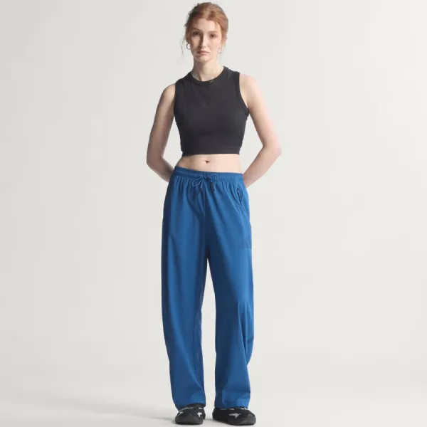 Quần Dài Nữ Adidas Z.N.E. Woven Pants KF0578 Màu Xanh Blue Size S