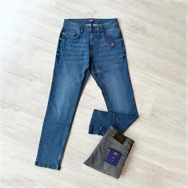 Quần Jean Nam Cavalli Class Slim Fit OXJ212 - 05051 Màu Xám Đen Size 32