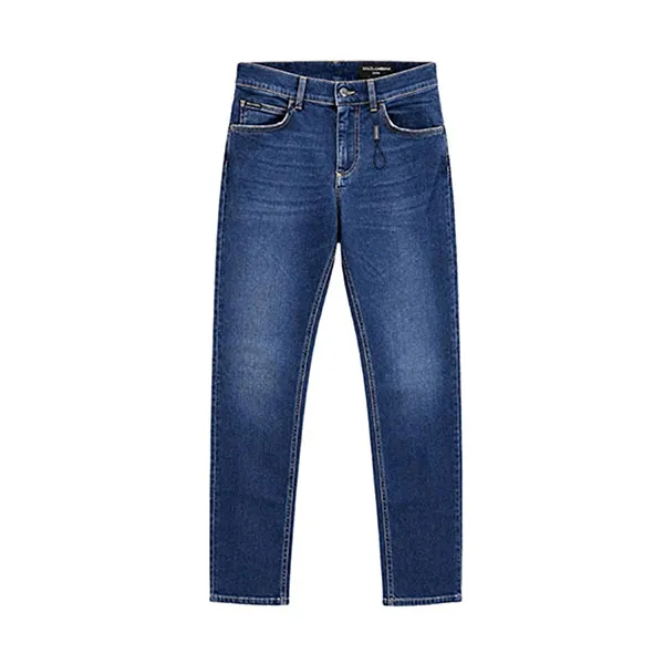Quần Jean Nam Dolce & Gabbana D&G Tag Sport Regular GYJCCD G8PO9 Màu Xanh Đậm Size 46